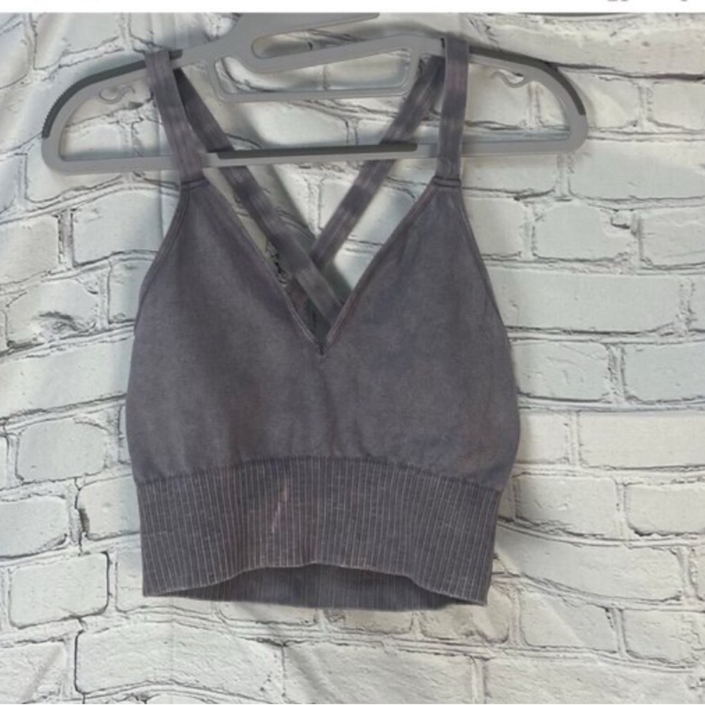 Stylish Women's Charcoal Strappy Tank Top